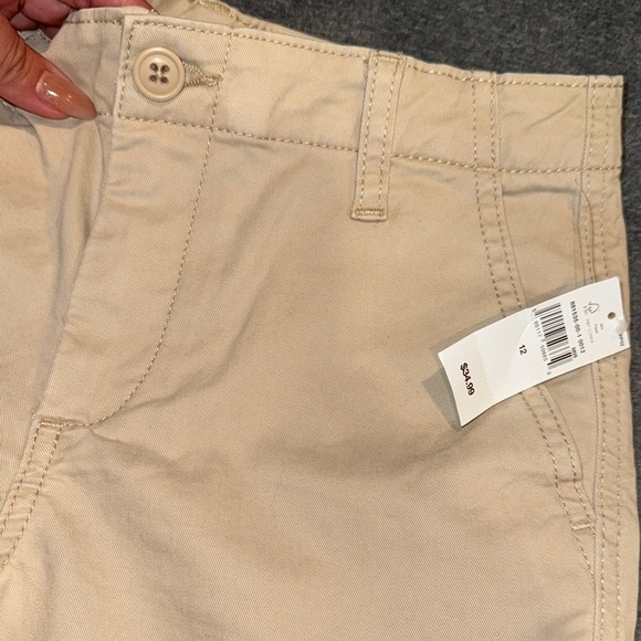 GAP- NWT Boys Khaki Shorts size 12 - Picture 4 of 14